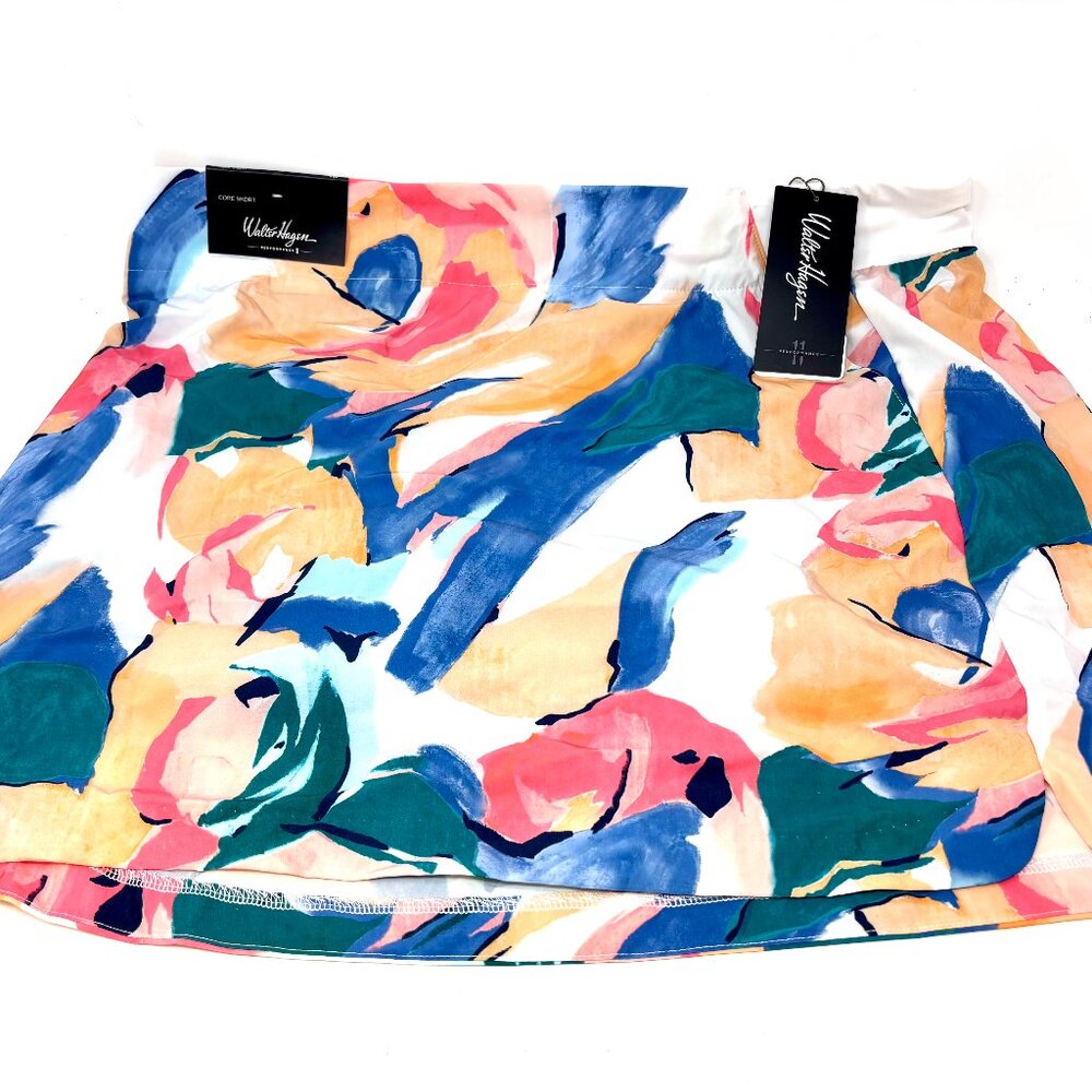 Walter Hagen Women's Performance 11 Lightweight Core Golf Skort, XXL, Fresco Flo